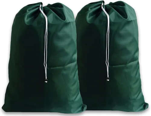 Miniatura 29 de Bolsa de lavandería extra grande y resistente, color negro, (2 unidades)