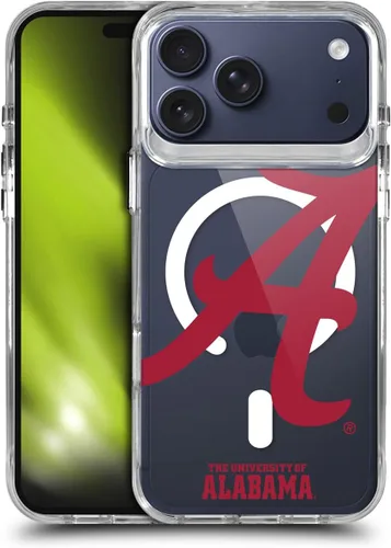 Miniatura 462 de Head Case Designs Funda de gel suave con licencia oficial de la Universidad de Alabama UA Collage compatible con Apple iPhone 13 Pro Max