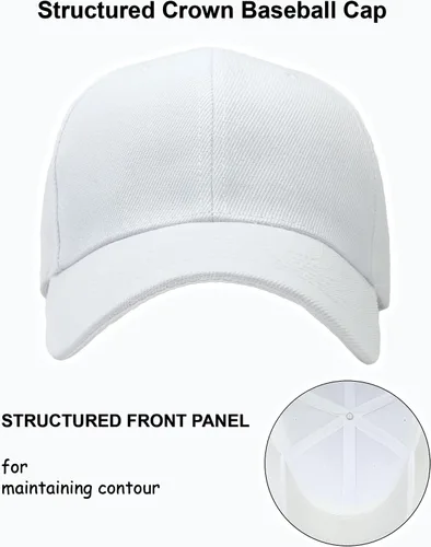 Miniatura 3 de Utmost Gorra de béisbol estructurada con cierre ajustable - Sombrero de rendimiento para actividades al aire libre y bordado personalizado