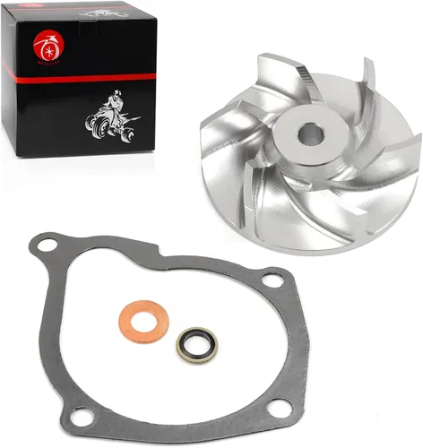 Impulsor y junta de bomba de agua CNC Billet compatible con Polaris Sportsman Ranger Magnum Scrambler Big Boss ATP Hawkeye Worker 425 400 450 500