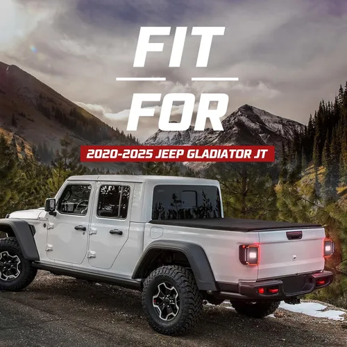Miniatura 7 de BUNKER INDUST Luces Traseras LED Compatibles con Jeep Gladiator JT 2020-2025, Lámpara Trasera Ahumada Luz de Freno Luz de Señal de Giro Luz