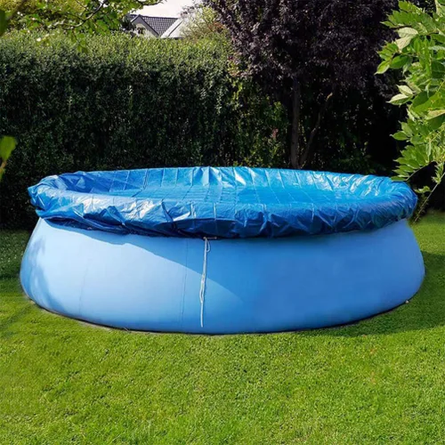 Miniatura 3 de Garneck Cubierta de piscina redonda de 10 pies de diámetro, fácil de instalar, para piscinas inflables (6 pies)