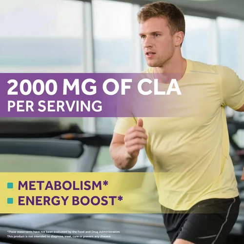 Miniatura 6 de Doctor's Recipes CLA Supplements 2000 mg, 180 cápsulas blandas, 80% ácido linoleico conjugado de aceite de cártamo, para mujeres y hombres,