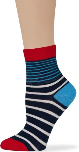Miniatura 33 de 7BIGSTARS KINGDOM Women's Cotton Quarter Non-Binding Diabetic Fashion Socks-L-M-4 Pack-Multicolor