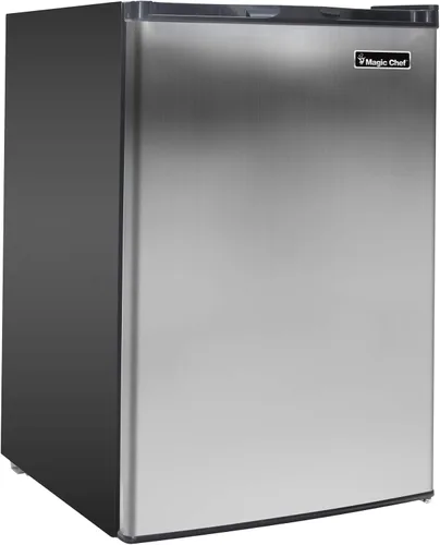 Congelador Magic Chef MCUF3S2 vertical, de 3.0 pies cuadrados. y de acero inoxidable , acero inoxidable (Stainless Look)