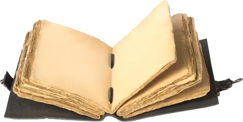 Miniatura 5 de Diario de cuero vintage hecho a mano de búfalo no rellenable con papel de borde irregular – Diario encuadernado en cuero para mujeres, hombres