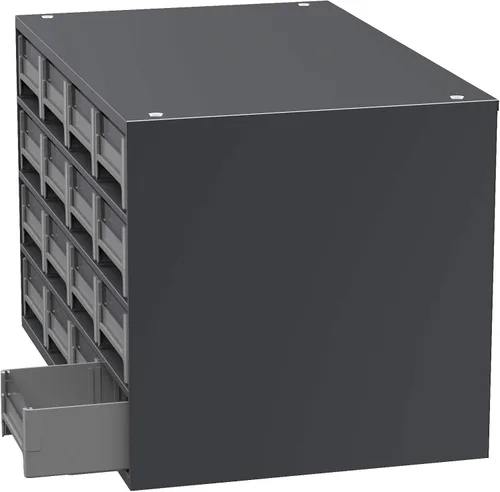 Miniatura 4 de Akro-Mils Gabinete de almacenamiento de acero para garaje, organizador de piezas pequeñas, gabinete de metal para hardware, clavos, tornillos