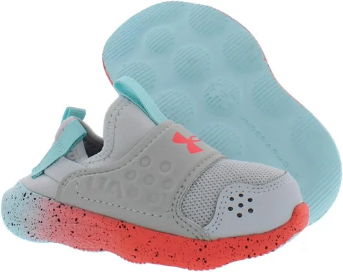 Miniatura 2 de Under Armour Runplay Fade para bebé niña (niña), GrisNaranja