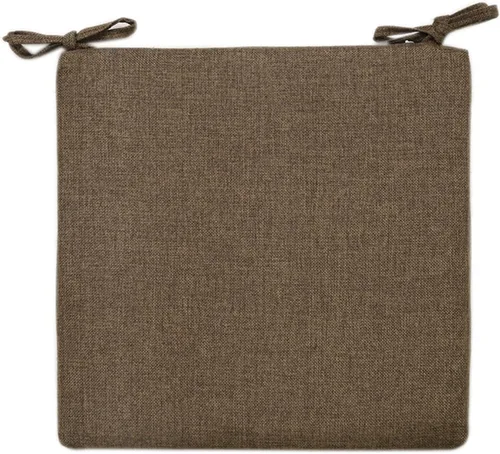 Miniatura 10 de Cojín de asiento con infusión de gel para efecto refrescante, cómoda silla de lino y algodón, alivia el dolor, diseño de correa de presión, espuma