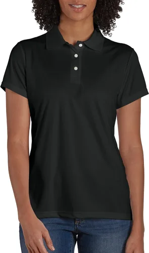 Hanes Cool DRI - Camiseta tipo polo deportivo para mujer, absorbe la humedad, para mujer