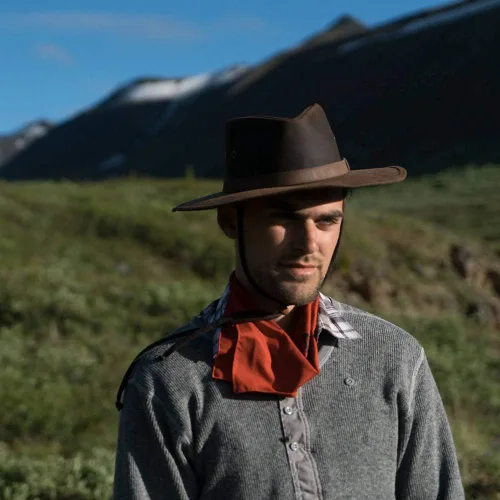 Miniatura 4 de Outback Trading - Gorro de piel de aceite australiano