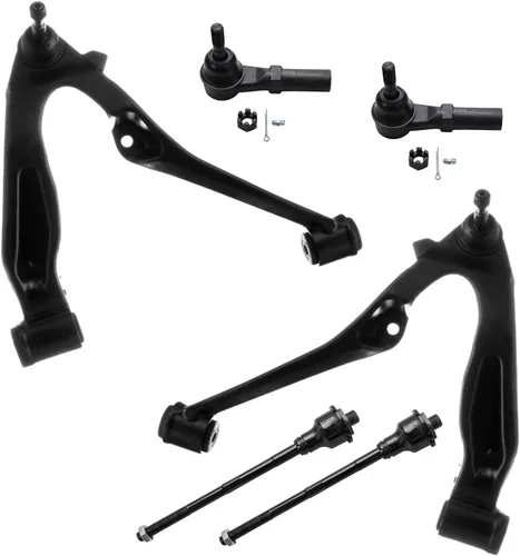 Miniatura 136 de Detroit Axle - Kit de extremo delantero para Chrysler 300 Dodge Charge Challenger 2011-2023, 2 brazos de control inferiores traseros 2 rótulas