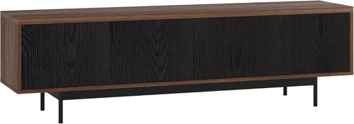 Miniatura 18 de Henn&Hart Whitman, soporte rectangular para TV de 70 pulgadas, color blanco aliso