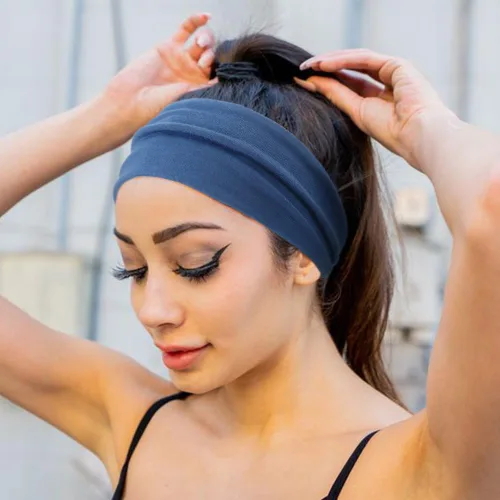 Miniatura 41 de DRESHOW Paquete de 8 diademas anudadas para mujer, con tiras cruzadas, antideslizantes, bohemias, trenzadas, accesorios para el cabello