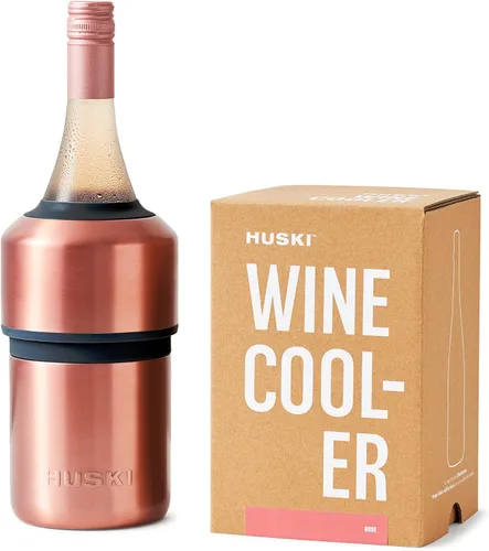 Miniatura 7 de Huski Enfriador de vino Diseño galardonado sin hielo Mantiene el vino frío hasta 6 horas Accesorio para vino Cubo de hielo de próxima