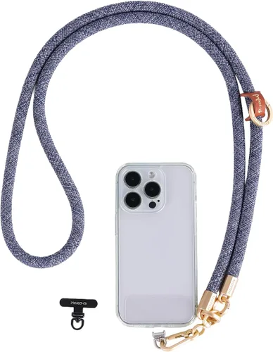 Miniatura 8 de Cordón para teléfono celular ×1, Pestaña de sujeción ×2, Correa de teléfono ajustable universal, Cruzada, Cordón para el cuello, Correa de cuerda