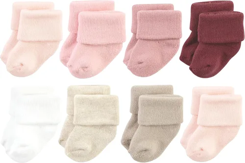 Miniatura 90 de Hudson Baby - Calcetines de algodón para bebés recién nacidos y Terry para niñas bebés
