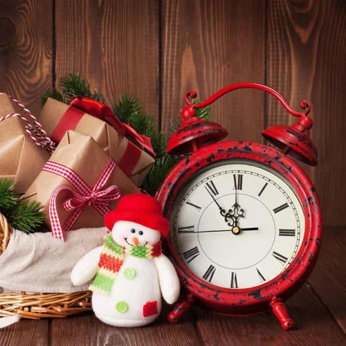 Miniatura 4 de Mecanismo de movimiento de reloj de eje largo, 0.91 pulgadas de longitud del eje: 0.57 pulgadas de longitud de rosca, funciona con pilas, piezas
