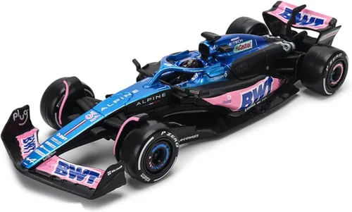Miniatura 7 de HTLNUZD Bburag 2023 1/43 F1 Team A523#31 E.Ocon - Modelo de automóvil de carreras de aleación para BWT-Alpine Die Cast para adultos, colección