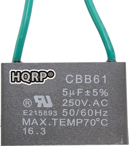 Miniatura 6 de HQRP Condensador de ventilador de techo CBB61 1uf+2uf de 3 cables listado UL