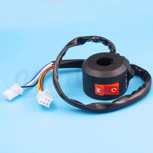 Miniatura 5 de Ensamblaje de Interruptor de Manillar de 3 Funciones de 7/8" Piezas de Reemplazo del Mercado de Repuestos Reemplazo para 50cc 70cc 90cc 110cc 125cc