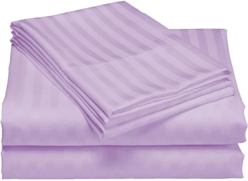 Miniatura 21 de laxlinen Super Suave Calidad 4 Pcs Hoja de cama Set (+ 30 inch) bolsillo extra profundo