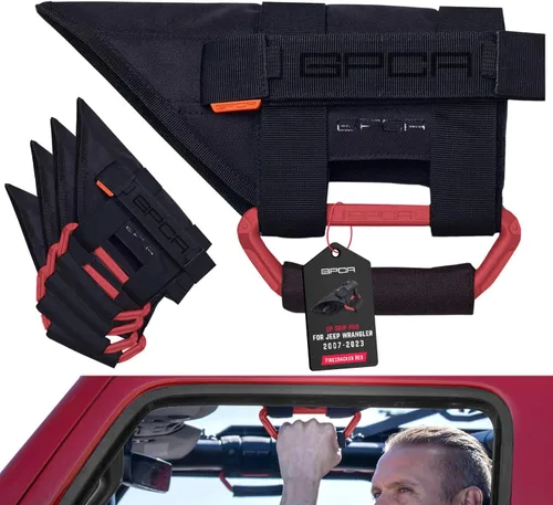 Miniatura 11 de GPCA GP-Grip PRO - Asa de agarre para Jeep Wrangler JL JK Sports/Sahara/Freedom/Rubicon X Unlimited X 2DR/ 4DR 2007-2020 con barras de rodillo de 3
