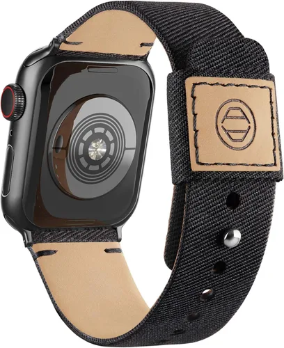 Recoppa Correas de tela compatibles con Apple Watch de 1.929 in, 1.811 in, 1.772 in, 1.732 in, 1.654 in, 1.496 in, 1.575 in, 1.614 in, correa de