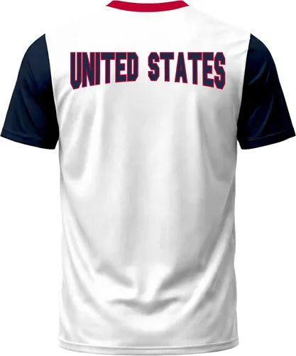 Miniatura 5 de Icon Sports Camiseta oficial del Día del Juego de la Federación de Fútbol de Estados Unidos, unisex para adultos