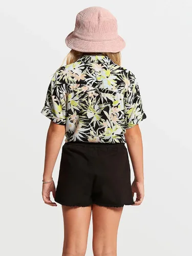 Miniatura 3 de Volcom Strutin Stone - Pantalón corto con cintura elástica para niña, Mapa