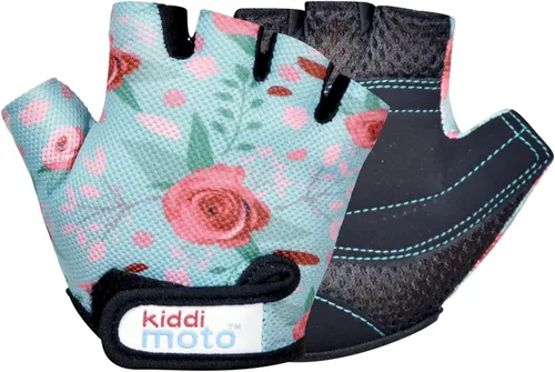 Kiddimoto Kids Cycling Gloves Anti-Slip Kids Bike Gloves for Boys and Girls Fingerless Kids Mountain Bike Gloves for BMX, MTB Riding, Gymnastics,