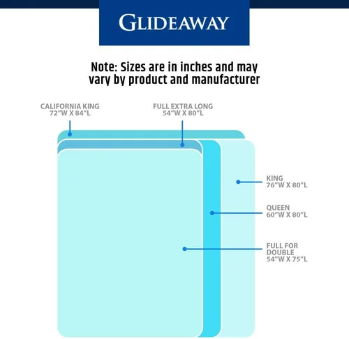 Miniatura 5 de glideaway x-support Marco de la cama sistema de apoyo, Modelo GS-3 XS 3 Raíles de Cruz y 3 Piernas, Fuerte Caja de base de apoyo para Full, reina