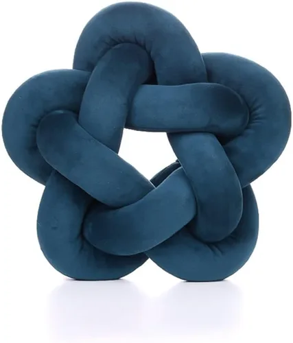 Miniatura 12 de chislim Bolas de almohada, almohada redonda con nudo hecho a mano, almohadas redondas de felpa decorativas para el hogar, para sofá, dormitorio