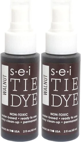 Miniatura 54 de S.E.I. Botella de spray de teñido anudado de caléndula: 2 oz. Spray de tinte de tela no tóxico, tinte permanente para ropa DIY, One Step