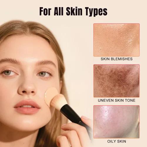 Miniatura 5 de Supreme CC - Crema corrector impermeable, perfeccionador de tez en crema, corrector hidratante de cobertura completa, base de crema CC de larga