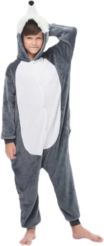 Petrella Animal Kids Onesie Cute One Piece Pajamas Halloween Costume Chrismas Cosplay Sleepwear Unisex for Boys & Girls
