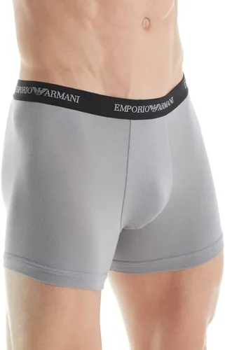 Miniatura 2 de Emporio Armani Calzoncillos bóxer de algodón para hombre, paquete de 2