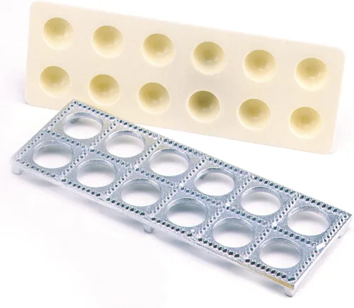 Miniatura 5 de Norpro Fabricante de Raviolis con Prensa de 12 Pulgadas, Metálico