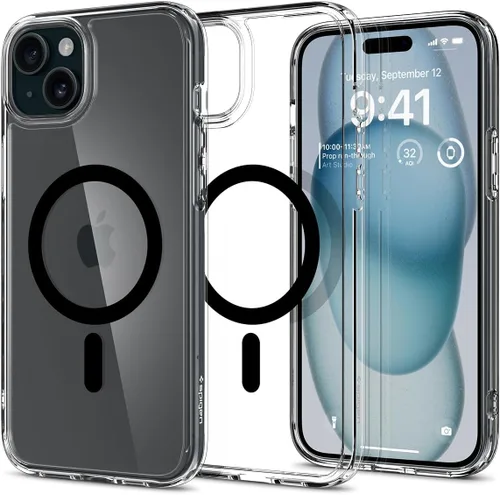 Miniatura 170 de Spigen Funda para iPhone 13 Mini, ultra híbrida MagFit [antiamarilleo] [compatible con Magsafe] - Transparente