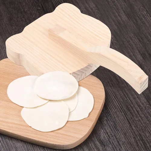 Miniatura 7 de Yardwe Máquina para hacer bolas de masa de madera, rodillo de bola de masa, herramienta de prensado de bolas de masa Roti, prensa de pastelería