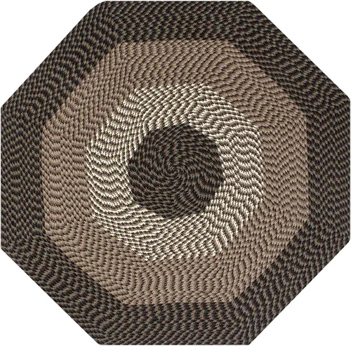 Miniatura 25 de La colección Better Trends Alpine Braid es una alfombra reversible para interiores duradera y resistente a las manchas 100% polipropileno