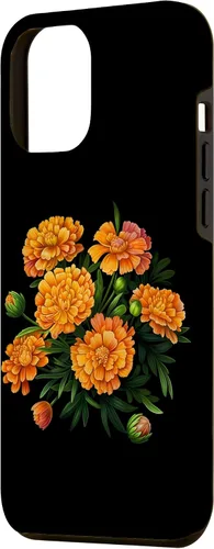 Miniatura 2 de Vintage Marigold Inspired Flower Case for iPhone 12 Pro Max