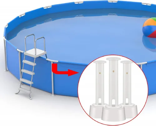 Miniatura 6 de Shappy 36 pines de plástico para juntas de piscina con sellos, clips de piezas de piscina de verano para piscinas sobre el suelo, piezas de repuesto