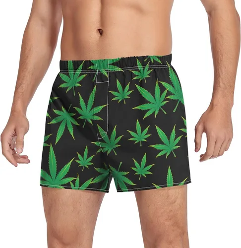 Miniatura 3 de Calzoncillos tipo bóxer para hombre, suaves, transpirables, tejidos, con botones, tallas S-XXL