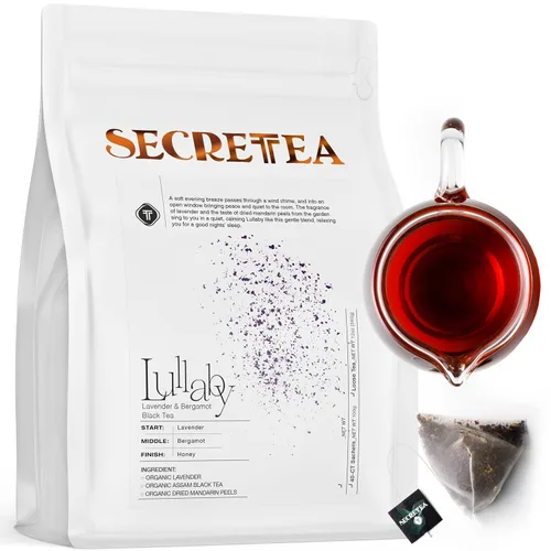 Miniatura 20 de Té suelto Pu-erh de cacao orgánico I POWERFUL Detox Immune I Heart & Digestion Support, paquete a granel de 12 oz Por T SECRETEA, Treasure Box