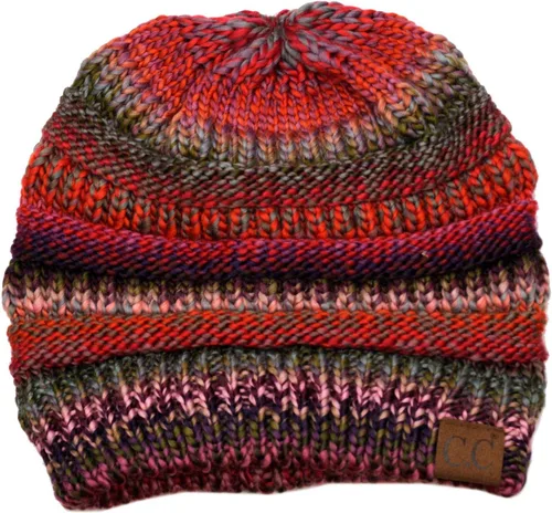 Miniatura 144 de C.C Trendy Warm Chunky Soft Stretch Cable Knit Beanie