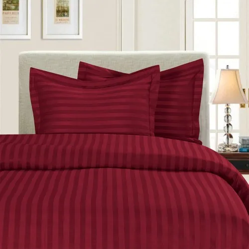 Miniatura 11 de ELEGANT COMFORT ® juego de sábanas de seda suave egipcia antiarruga y que no destiñe, de calidad de lujo de 1500 hilos, de 4 piezas, con bolsillo