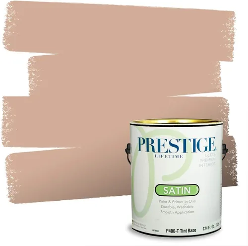 Miniatura 58 de PRESTIGE Pintura exterior e imprimación en uno, bronceado Aberdeen, plano, 1 galón