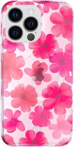 Miniatura 37 de VELVET CAVIAR Funda para iPhone 13 Pro Max, compatible con MagSafe, probada en caídas de 10 pies, con purpurina Galaxy Purpurina (Galaxy glitter)