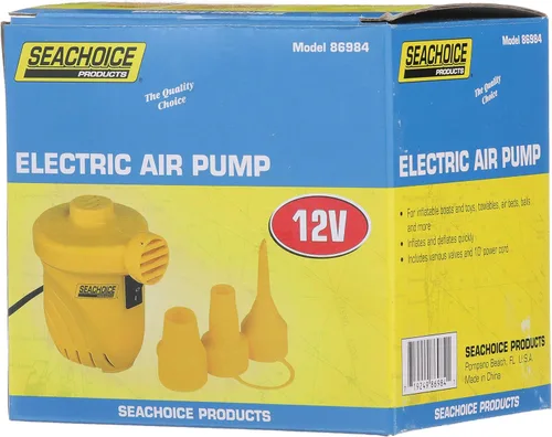 Miniatura 4 de Seachoice Bomba de aire eléctrica de 12V, para navegación y inflables generales